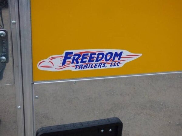 8.5' x 14' Concession Food Trailer Yellow Event Catering - Image 11