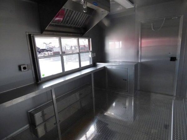 8.5' x 14' Concession Food Trailer Yellow Event Catering - Image 13