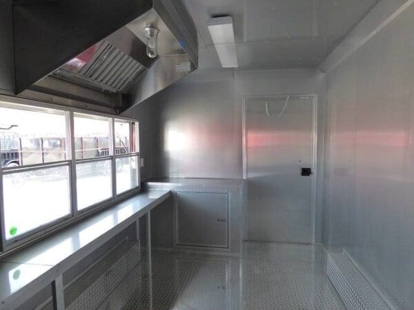 8.5' x 14' Concession Food Trailer Yellow Event Catering - Image 28