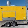 8.5' x 14' Concession Food Trailer Yellow Event Catering - Image 30