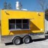 8.5' x 14' Concession Food Trailer Yellow Event Catering - Image 43