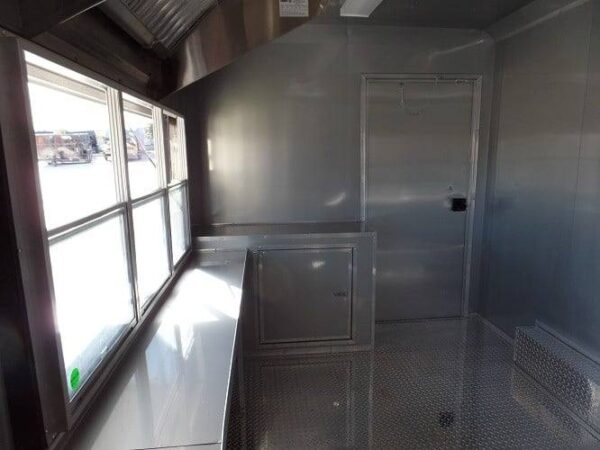 8.5' x 14' Concession Food Trailer Yellow Event Catering - Image 16