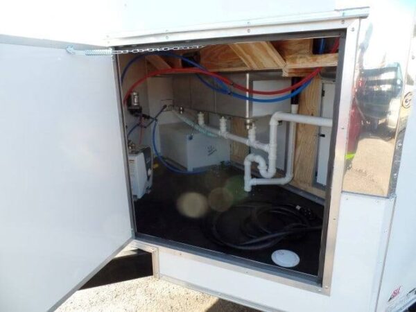 8.5' x 14' White Concession Food Trailer Event Catering - Image 19