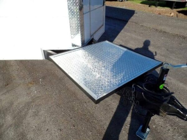 8.5' x 14' White Concession Food Trailer Event Catering - Image 23