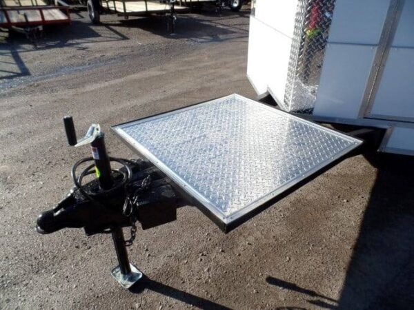 8.5' x 14' White Concession Food Trailer Event Catering - Image 34