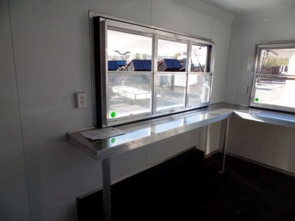 8.5' x 14' White Concession Food Trailer Event Catering - Image 29
