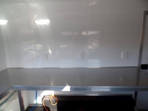 8.5' x 14' White Concession Food Trailer Event Catering - Image 42