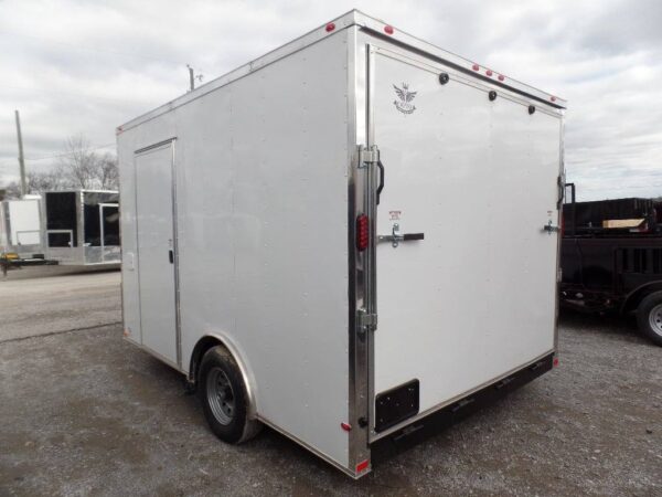 8.5' x 12' Concession Trailer White Event Catering Food - Image 17