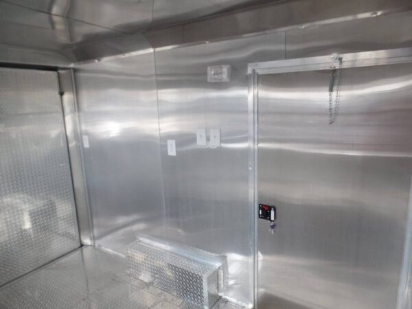 8.5' x 12' Concession Trailer White Event Catering Food - Image 7