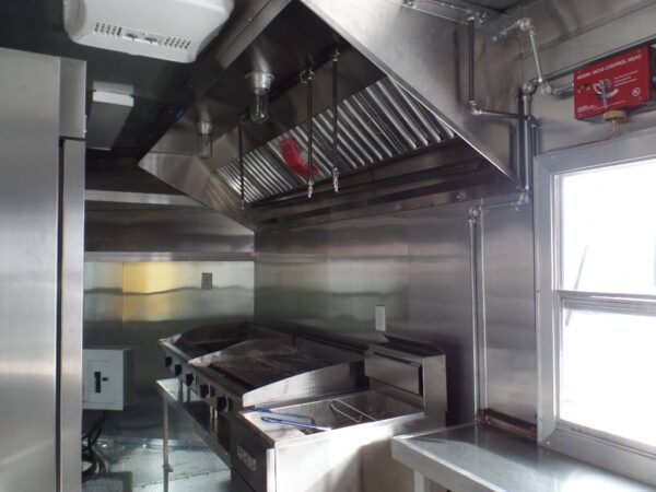 8.5' x 16' Concession Food Indigo Blue Trailer With Appliances - Image 13