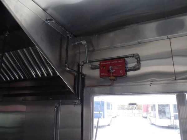 8.5' x 16' Concession Food Indigo Blue Trailer With Appliances - Image 4