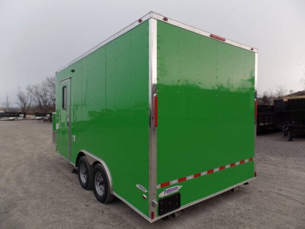 8.5' x 16' Concession Food Trailer Electric Green - Image 22
