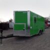8.5' x 16' Concession Food Trailer Electric Green - Image 9