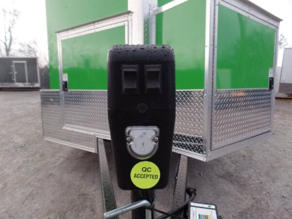 8.5' x 16' Concession Food Trailer Electric Green - Image 23