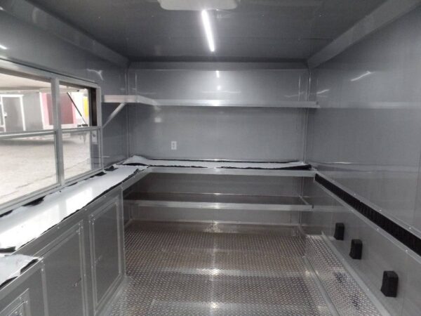 8.5' x 16' Concession Food Trailer Electric Green - Image 5