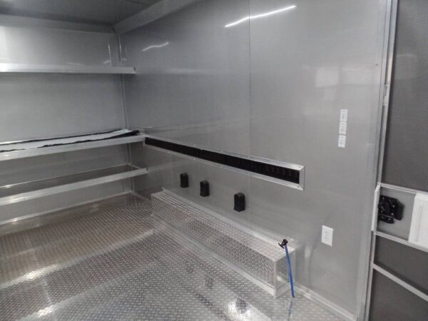 8.5' x 16' Concession Food Trailer Electric Green - Image 15
