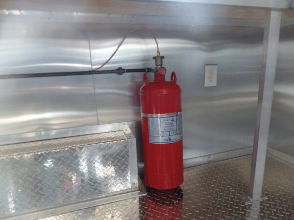 8.5' x 16' Concession Food Indigo Blue Trailer With Appliances - Image 17
