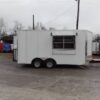 8.5' x 16' Concession Food Catering White Trailer - Image 11