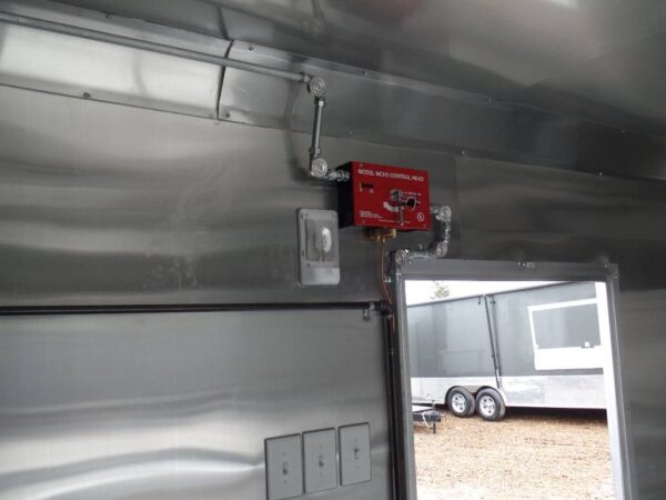 8.5' x 16' Concession Food Catering White Trailer - Image 7