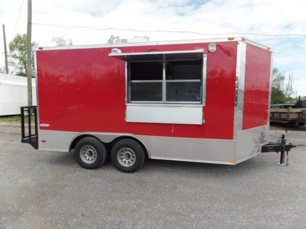 8.5' x 14' Concession Food Event Catering Trailer - Image 5