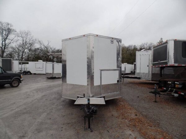 8.5' x 16' Concession Food Catering White Trailer - Image 14