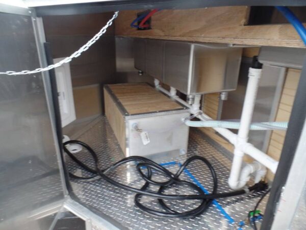 8.5' x 16' Concession Food Catering White Trailer - Image 20