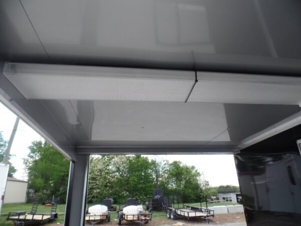 8.5' x 14' Concession BBQ Food Trailer Black Event Catering - Image 29