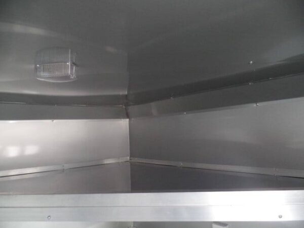 8.5' x 14' Concession BBQ Food Trailer Black Event Catering - Image 40
