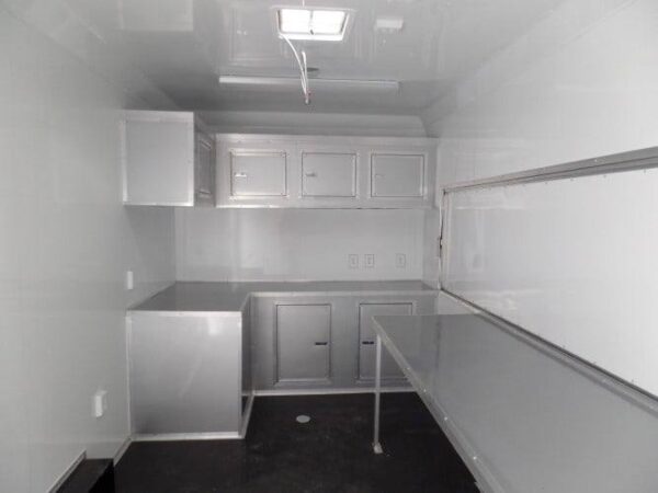 8.5' x 16' Concession Food Event Catering Trailer Red - Image 5