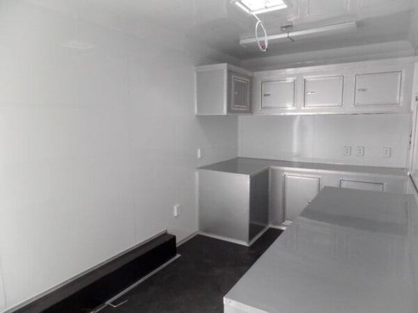 8.5' x 16' Concession Food Event Catering Trailer Red - Image 9