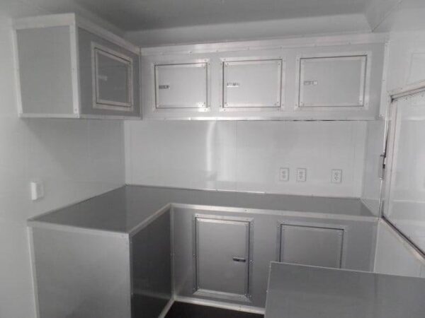 8.5' x 16' Concession Food Event Catering Trailer Red - Image 34