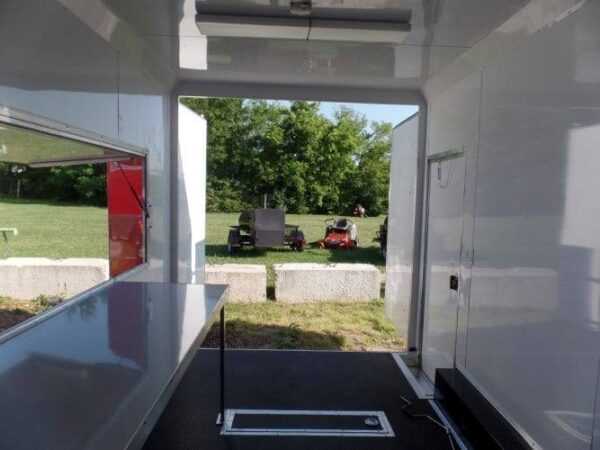 8.5' x 16' Concession Food Event Catering Trailer Red - Image 11