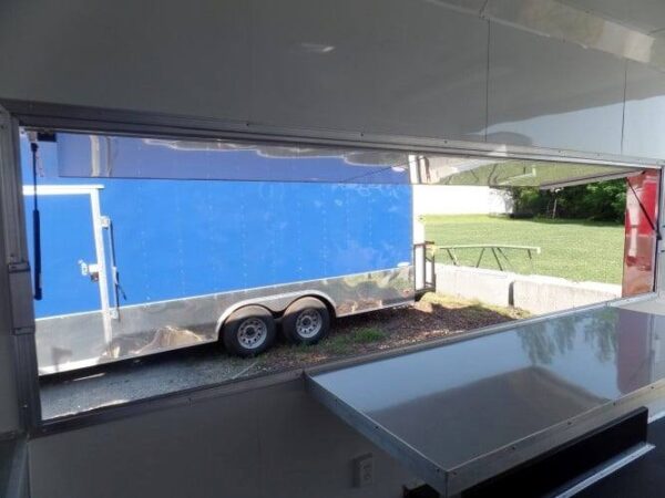 8.5' x 16' Concession Food Event Catering Trailer Red - Image 22