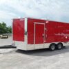 8.5' x 16' Concession Food Trailer Red Event Catering - Image 23