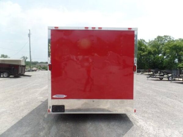 8.5' x 16' Concession Food Trailer Red Event Catering - Image 21