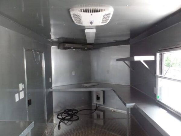 8.5' x 16' Concession Food Trailer Red Event Catering - Image 10