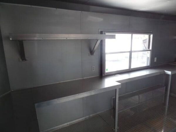 8.5' x 16' Concession Food Trailer Red Event Catering - Image 3