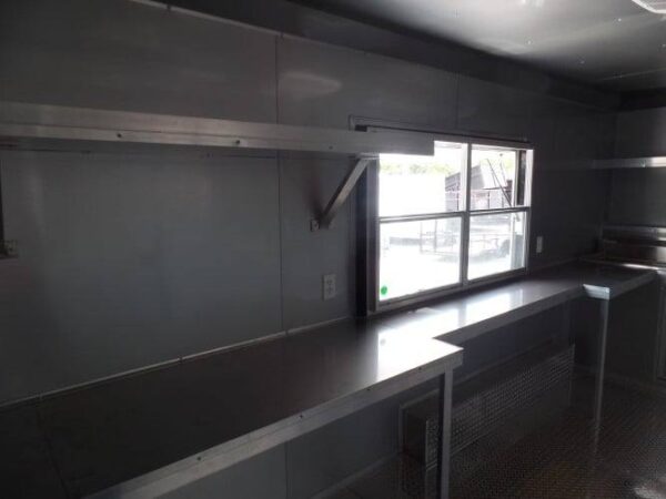 8.5' x 16' Concession Food Trailer Red Event Catering - Image 6