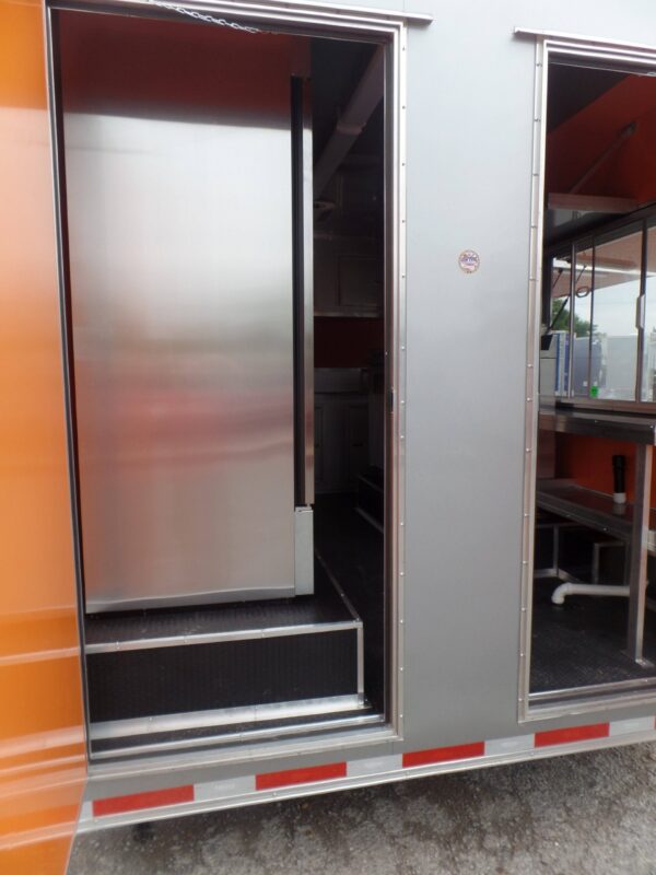 8.5' x 14' Concession Trailer Silver Food Event Catering - Image 14