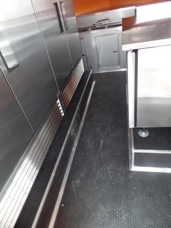 8.5' x 14' Concession Trailer Silver Food Event Catering - Image 21