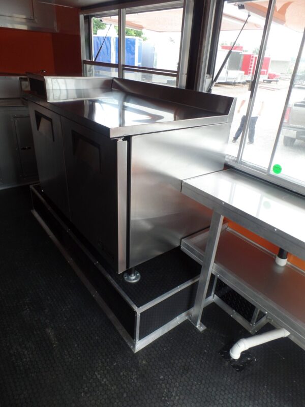 8.5' x 14' Concession Trailer Silver Food Event Catering - Image 20