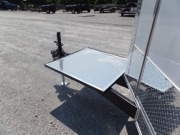 8.5' x 16' Concession Food Trailer White Event Catering - Image 19