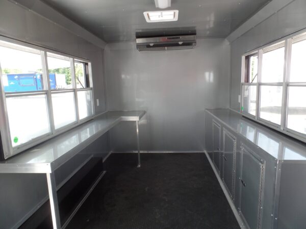 8.5' x 16' Concession Food Trailer White Event Catering - Image 9