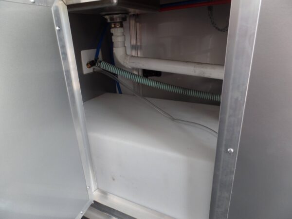 8.5' x 16' Concession Food Trailer White Event Catering - Image 16