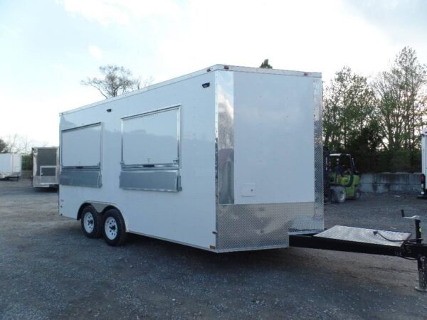 8.5' x 16' Concession Food Custom Event Trailer - Image 21