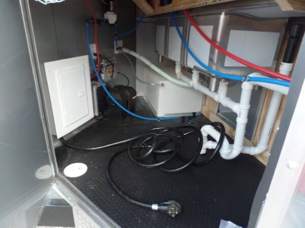 8.5' x 16' Concession Food Custom Event Trailer - Image 6