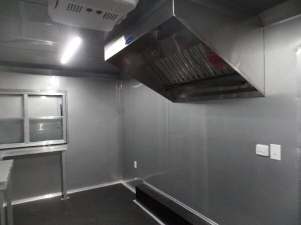 8.5' x 16' Concession Food Custom Event Trailer - Image 25