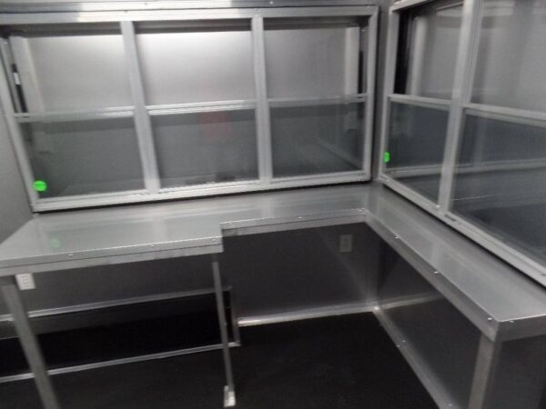 8.5' x 16' Concession Food Custom Event Trailer - Image 5