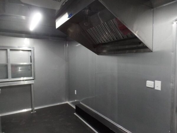 8.5' x 16' Concession Food Custom Event Trailer - Image 3