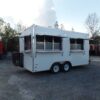 8.5' x 16' Concession Food Custom Event Trailer - Image 9
